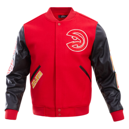 Jacket Nba Atlanta Hawks Classic Wool Men'S Varsity