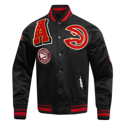 Jacket Nba Atlanta Hawks Mashup Men'S Rib Satin