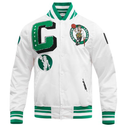 Jacket Nba Boston Celtics Mashup Men'S Rib Satin