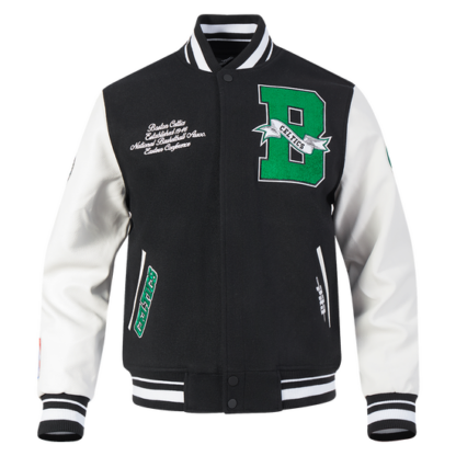 Jacket Nba Boston Celtics Team Pennants Men'S Wool Varsity