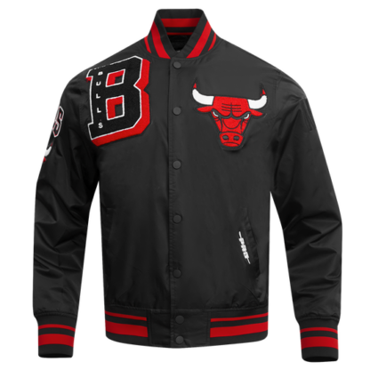 Jacket Nba Chicago Bulls Mashup Men'S Rib Satin