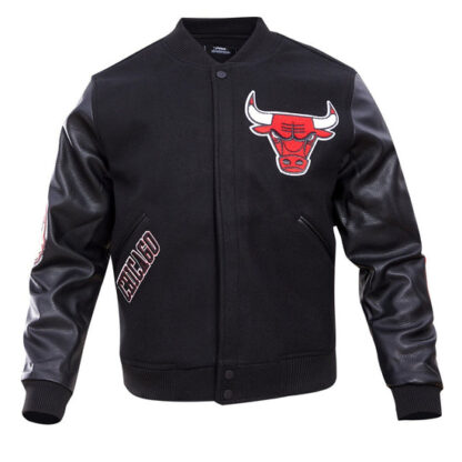 Jacket Nba Chicago Bulls Classic Wool Men'S Varsity