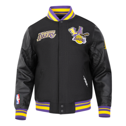 Jacket Nba Los Angeles Lakers City Ransom Men'S Wool Varsity