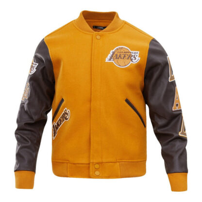 Jacket Nba Los Angeles Lakers Classic Wool Men'S Varsity