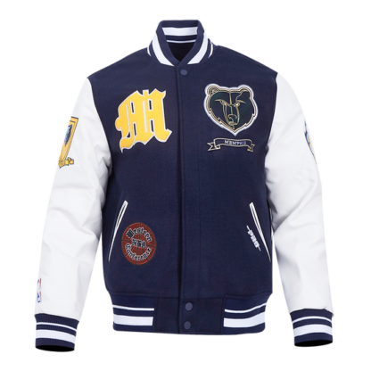 Jacket Nba Memphis Grizzlies Pro Prep Wool Men'S Varsity