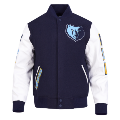 Jacket Nba Memphis Grizzlies Classic Wool Men'S Varsity