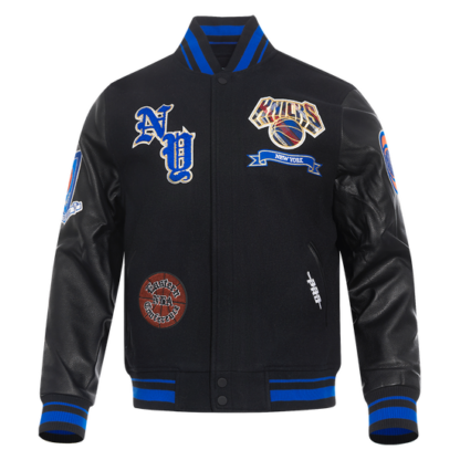 Jacket Nba New York Knicks Pro Prep Wool Men'S Varsity