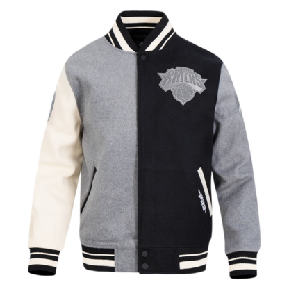 Jacket Nba New York Knicks ReverseWool Varsity