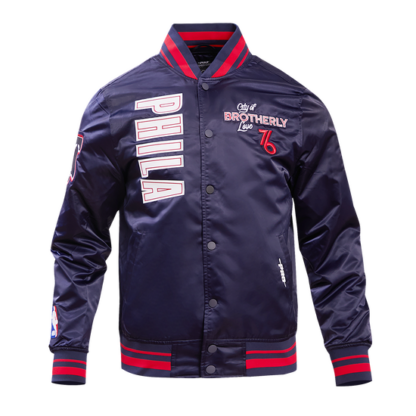 Jacket Nba Philadelphia 76Ers Chest City Of Brotherly