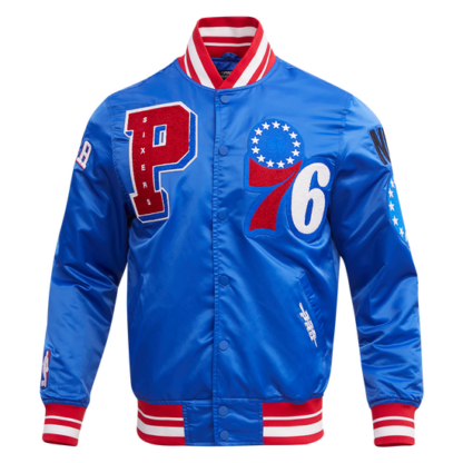 Jacket Nba Philadelphia 76Ers Mashup Men'S Rib Satin