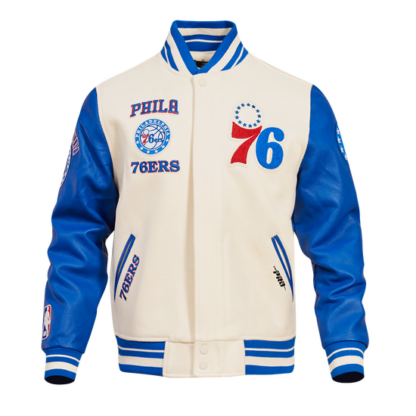 Jacket Nba Philadelphia 76Ers Retro Classic Men Wool Varsity