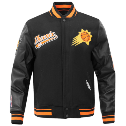 Jacket Nba Phoenix Suns Script Tail Men'S Rib Wool Varsity