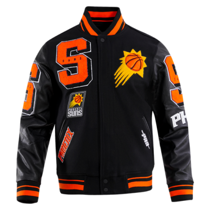 Jacket Nba Phoenix Suns Mashup Men'S Rib Wool Varsity