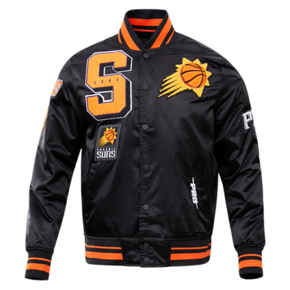 Jacket Nba Phoenix Suns Mashup Men'S Rib Satin