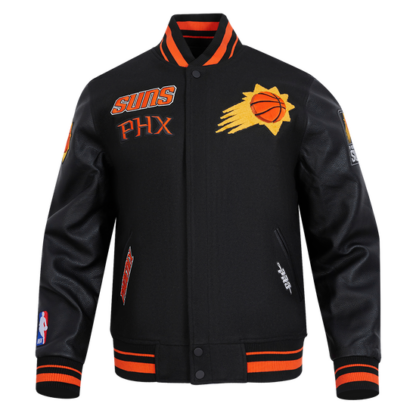 Jacket Nba Phoenix Suns Retro Classic Men'S Wool Varsity