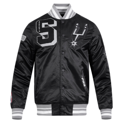 Jacket Nba San Antonio Spurs Mashup Men'S Rib Satin