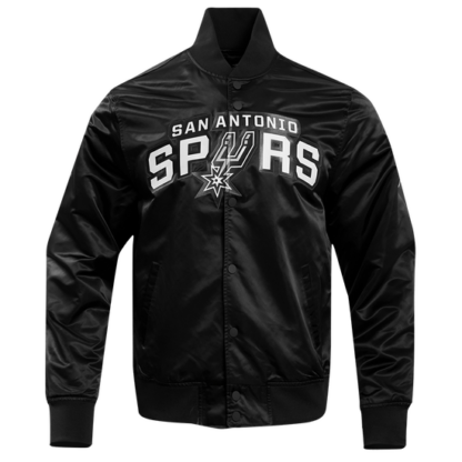 Jacket Nba San Antonio Spurs Big Logo Men'S Satin