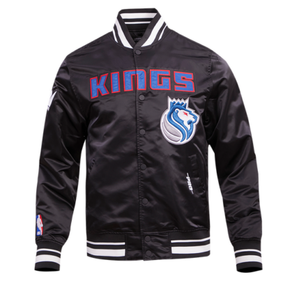 Jacket Nba Sacramento Kings Chest 100 Yrs Of Royalty Men'S