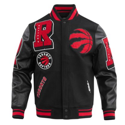 Jacket Nba Toronto Raptors Mashup Men'S Rib Wool Varsity