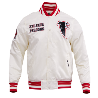 Jacket Nfl Atlanta Falcons Retro Classic Men'S Rib Satin