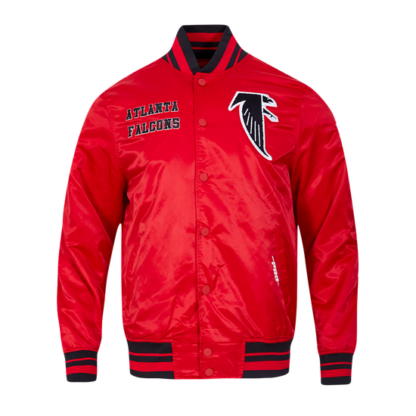 Jacket Nfl Atlanta Falcons Retro Classic Men'S Rib Satin