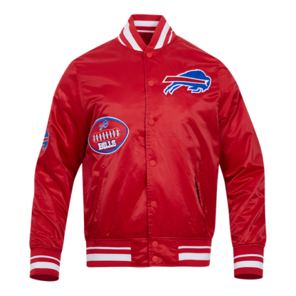 Jacket Nfl Buffalo Bills Old English Men'S Rib Satin