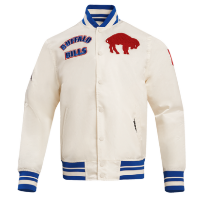 Jacket Nfl Buffalo Bills Retro Classic Men'S Rib Satin