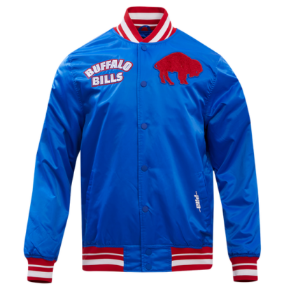 Jacket Nfl Buffalo Bills Retro Classic Men'S Rib Satin