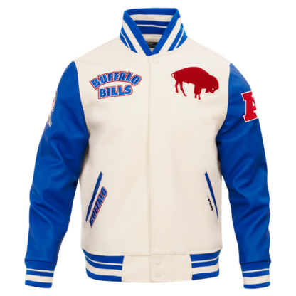 Jacket Nfl Buffalo Bills Retro Classic Men'S Wool Varsity