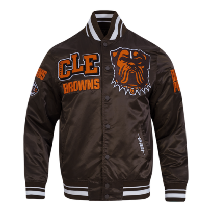 Jacket Nfl Cleveland Browns Mashup Men'S Rib Satin