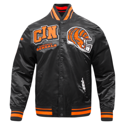 Jacket Nfl Cincinnati Bengals Mashup Men'S Rib Satin