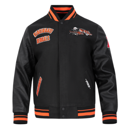 Jacket Nfl Cincinnati Bengals Retro Classic Men Wool Varsity