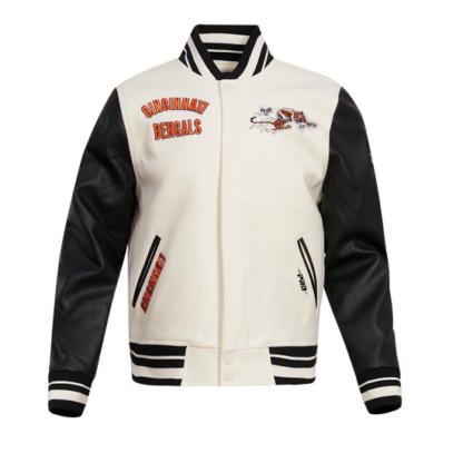 Jacket Nfl Cincinnati Bengals Retro Classic Men Wool Varsity