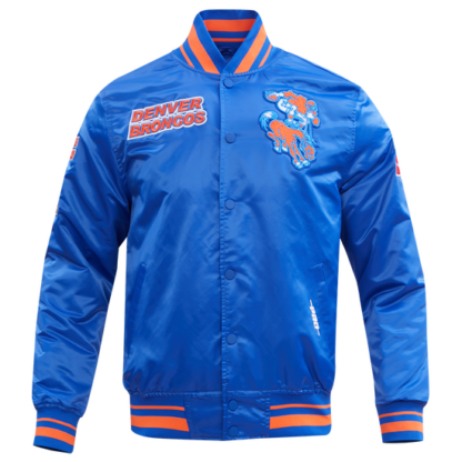 Jacket Nfl Denver Broncos Retro Classic Men'S Rib Satin