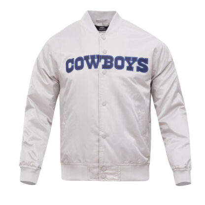 Jacket Nfl Dallas Cowboys Big Logo Men'S Satin