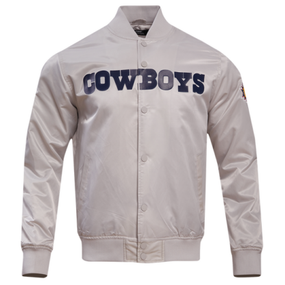 Jacket Nfl Dallas Cowboys Big Logo Men'S Satin