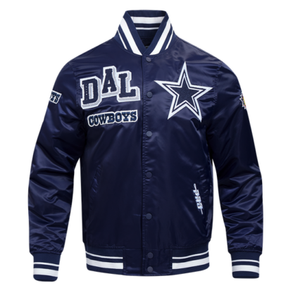 Jacket Nfl Dallas Cowboys Mashup Men'S Rib Satin