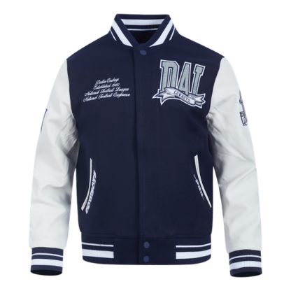 Jacket Nfl Dallas Cowboys Team Pennants Men'S Wool Varsity