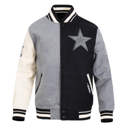 Jacket Nfl Dallas Cowboys Reverse French Terry Wool Varsity