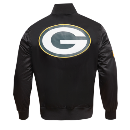 Jacket Nfl Green Bay Packers Big Logo Men'S Satin