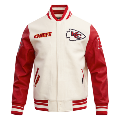 Jacket Nfl Kansas City Chiefs Retro Classic Men Wool Varsity