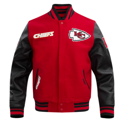 Jacket Nfl Kansas City Chiefs Retro Classic Men Wool Varsity