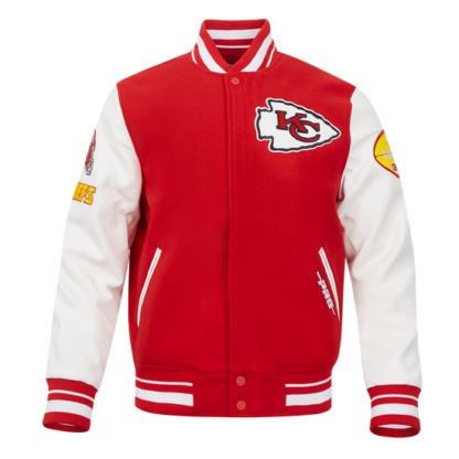 Jacket Nfl Kansas City Chiefs Old English Men'S Wool Varsity