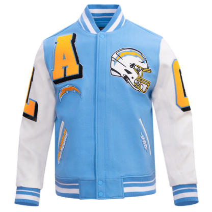 Jacket Nfl Los Angeles Chargers Mashup Men'S Wool Varsity