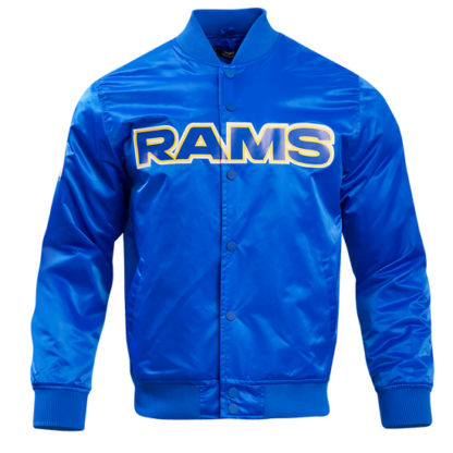 Jacket Nfl Los Angeles Rams Big Logo Men'S Satin