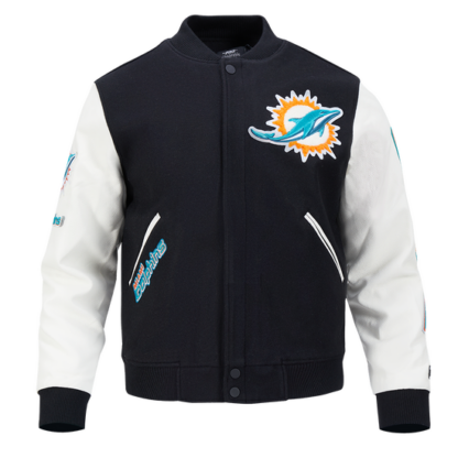 Jacket Nfl Miami Dolphins Classic Wool Men'S Varsity