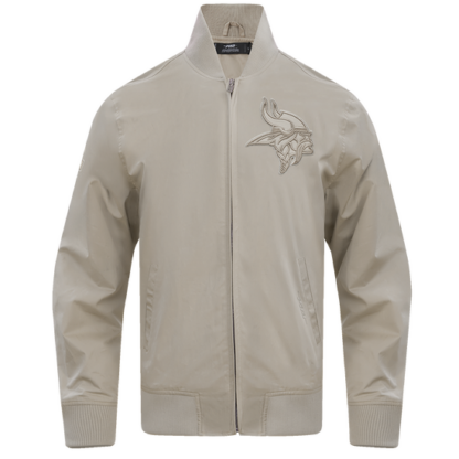 Jacket Nfl Minnesota Vikings Neutral Men'S Twill