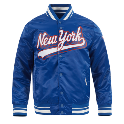 Jacket Nfl New York Giants Script Tail Men'S Satin