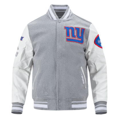 Jacket Nfl New York Giants Old English Men'S Wool Varsity