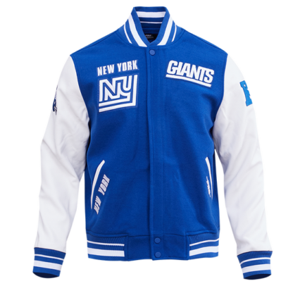 Jacket Nfl New York Giants Retro Classic Men'S Wool Varsity